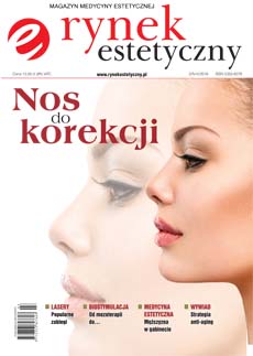 Okładka magazynu "Rynek estetyczny" numer 2/IV-VI/2016