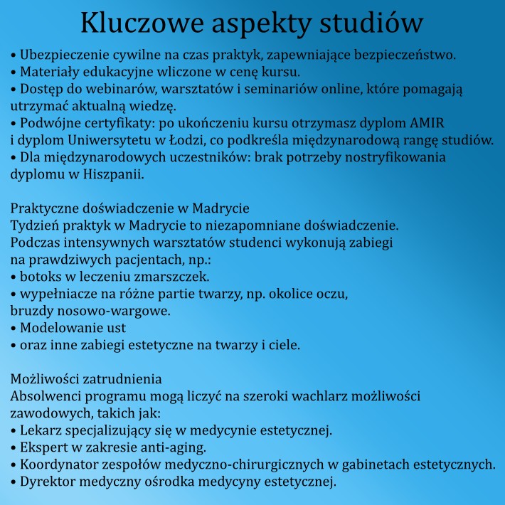 AMIR kluczowe aspekty studiow Grafika
