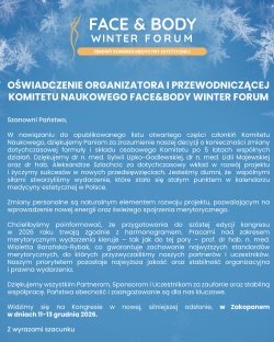 Oswiadczenie Face & Body Winter Forum grafika www