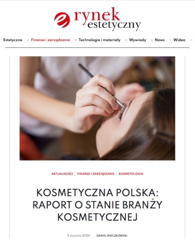 Raport Kosmetyczna Polska 2025 Fot Rynek estetyczny