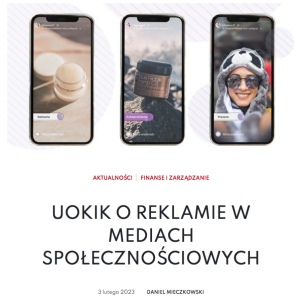 UOKiK social media wspolpraca z influencerem Fot Rynek estetyczny